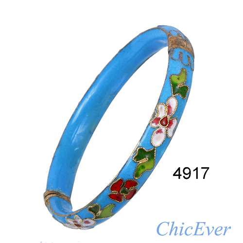 Armreif, Armreifen, Armband, Armkette, Cloisonne, 4917 - zum Schließen ins Bild klicken